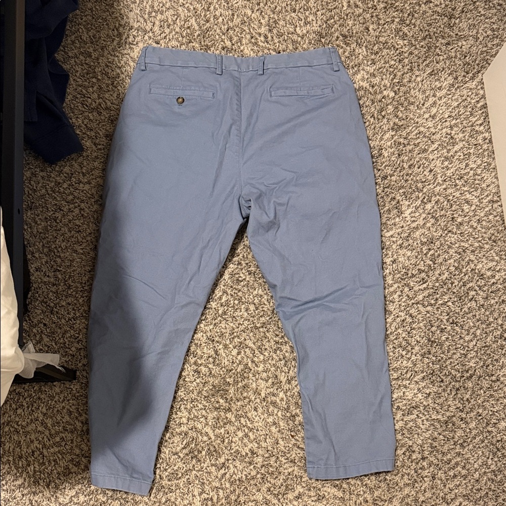 Old Navy Men's Light Blue Chinos - Picture 2 of 2